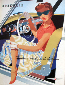 Borgward Isabella Modelprogram 1957 Carbrochure (10041)
